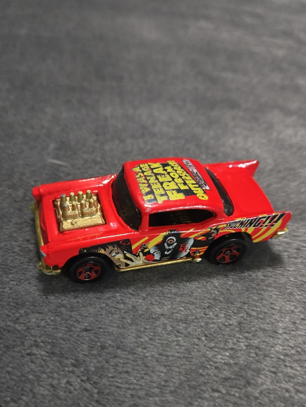 Hot Wheels RARE 57 chevy from 2002 master set- loose
